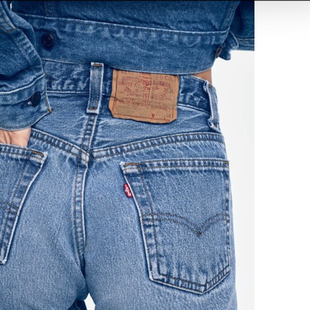 Levi’s Vintage 501 Button-fly Straight Leg Jeans